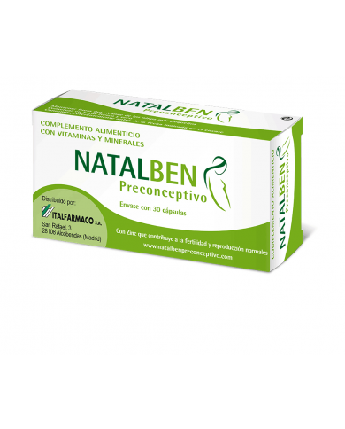 NATALBEN PRECONCEPTIVO 30 CAPS