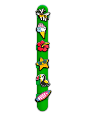 REPEL BITE PULSERA NIÑOS CUSTOM VERDE