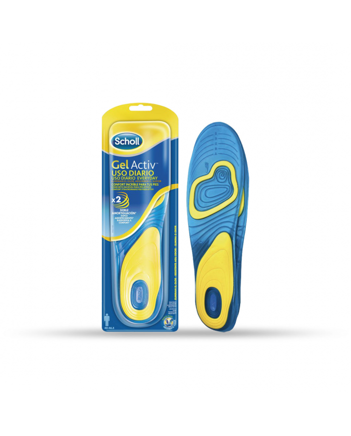 SCHOLL GELACTIV USO DIARIO HOMBRE 1 PAR SCHOLL GELACTIV USO DIARIO HOMBRE 1 PAR