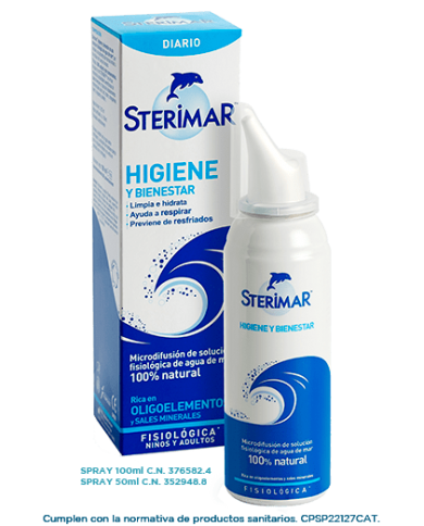STERIMAR AGUA DE MAR SPRAY 100 ML.