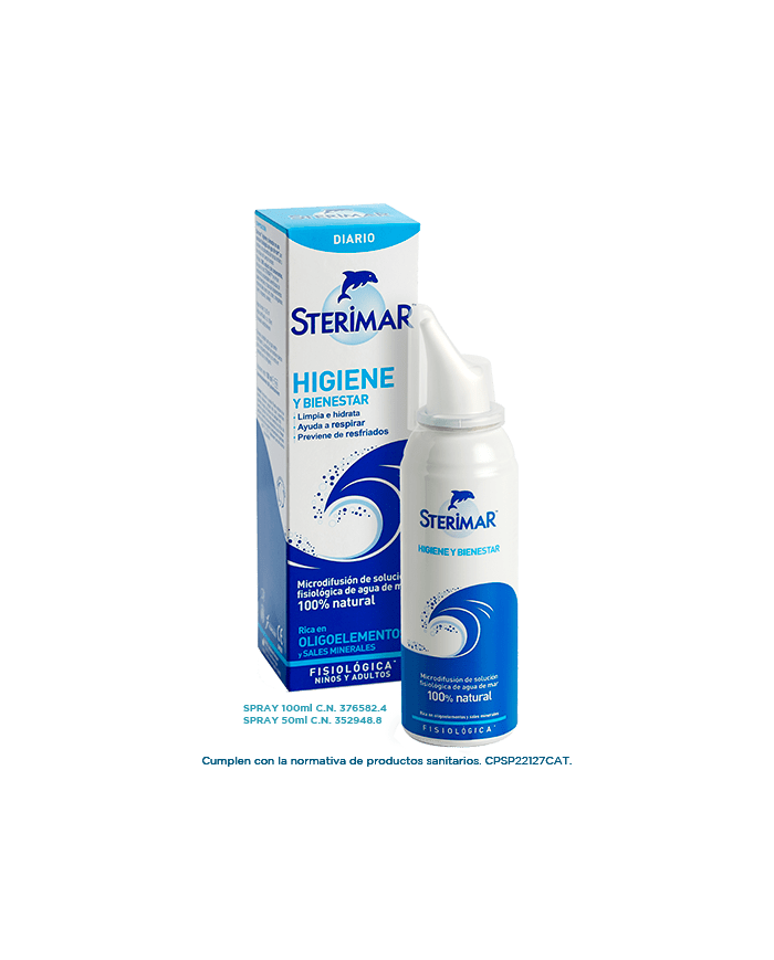 STERIMAR AGUA DE MAR SPRAY 100 ML.