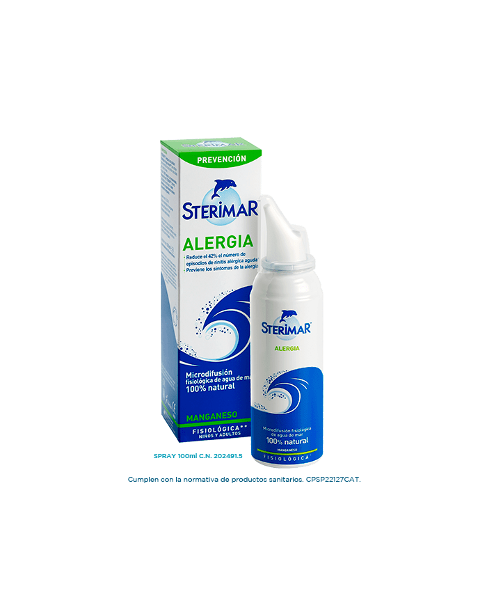 STERIMAR ALERGIA MANGANESO 100ML