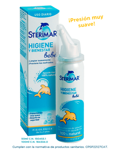 STERIMAR BEBE HIGIENE (0-3 AÑOS) 100ML