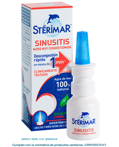 STERIMAR SINUSITIS (+6 AÑOS) 20 ML