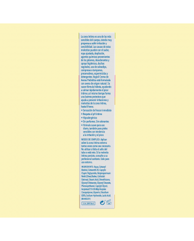 VAGISIL CREMA AVENA PREBIOTIC 30GR