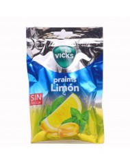 VICKS PRAIMS LIMON CON MENTOL 1 BOLSA 72 VICKS PRAIMS LIMON CON MENTOL 1 BOLSA 72