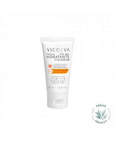 VICORVA CREMA HIDRATANTE FPS 50+ COLOR