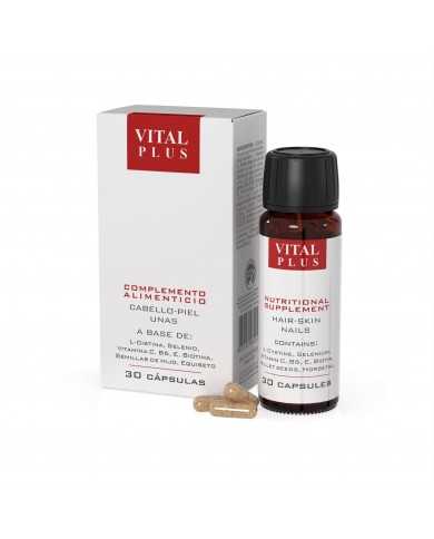 VITAL PLUS CABELLO-PIEL-UÑAS 30 CAPSULAS