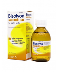 BISOLVON MUCOLITICO 1,6 mg/ml JARABE 1 FRASCO 20 BISOLVON MUCOLITICO 1,6 mg/ml JARABE 1 FRASCO 20