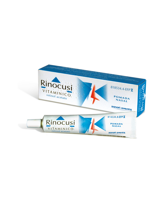 RINOCUSI VITAMINICO 12.500 UI/g POMADA NASAL 1 T