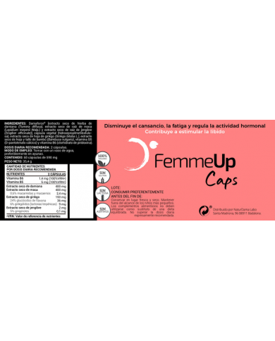 FEMMEUP CAPS - 60 CAPSULAS