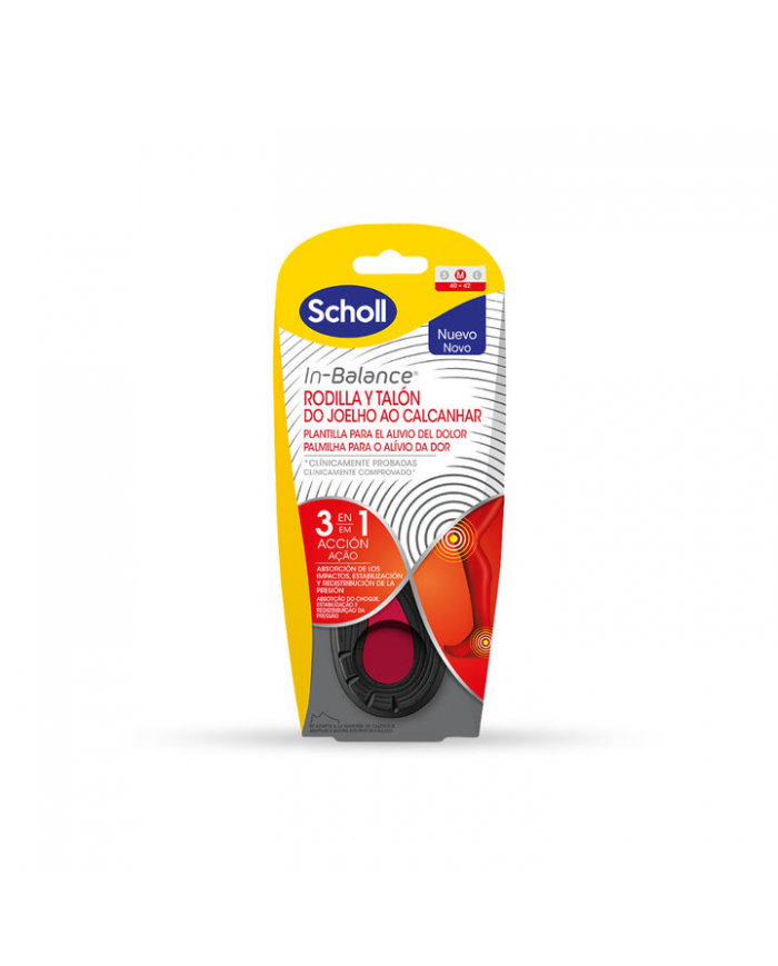 PLANTILLAS SCHOLL DIARIO RODILLA TALON TM