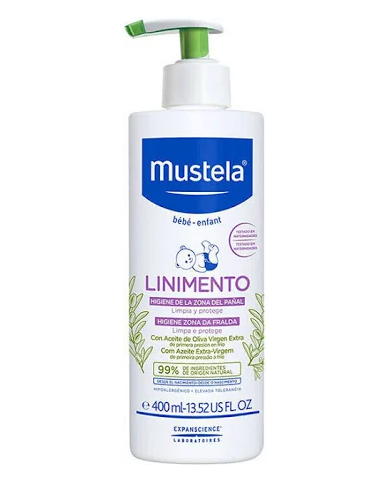 MUSTELA LINIMENTO BEBE 400 ML MUSTELA LINIMENTO BEBE 400 ML
