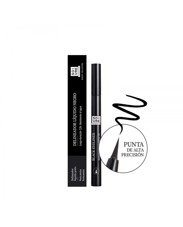 SOIVRE COSMETICS EYELINER LIQUIDO NEGRO Nº37 SOIVRE COSMETICS EYELINER LIQUIDO NEGRO Nº37