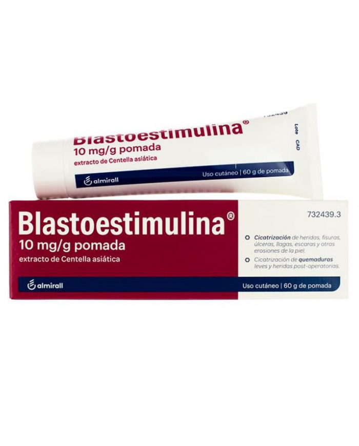 BLASTOESTIMULINA 10 MG/G POMADA 1 TUBO 60 G BLASTOESTIMULINA 10 MG/G POMADA 1 TUBO 60 G