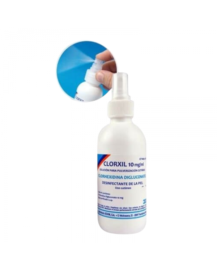 CLORXIL 10 mg/ml SOLUCION PARA PULVERIZACION CUT
