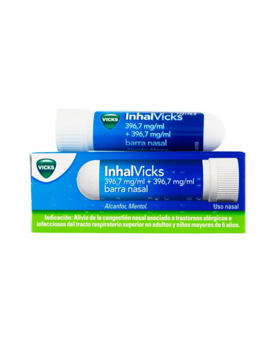 INHALVICKS 396,7 mg/ml + 396,7 mg/ml BARRA NASAL