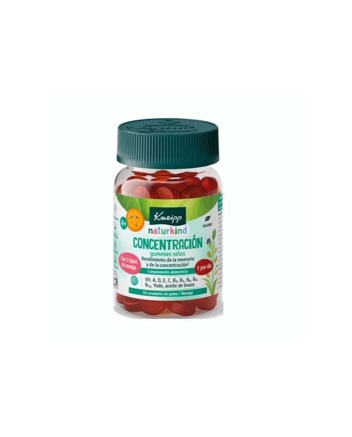 KNEIPP GUMMIES NIÑOS CONCENTRACION 30 CARAMELOS