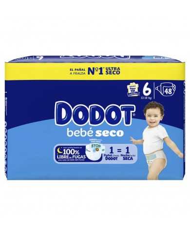 DODOT PAÑAL BEBE SECO T6 13-19 KG 48 UDS