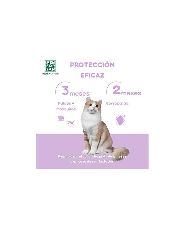 MENFORSAN COLLAR INSECTOS GATOS