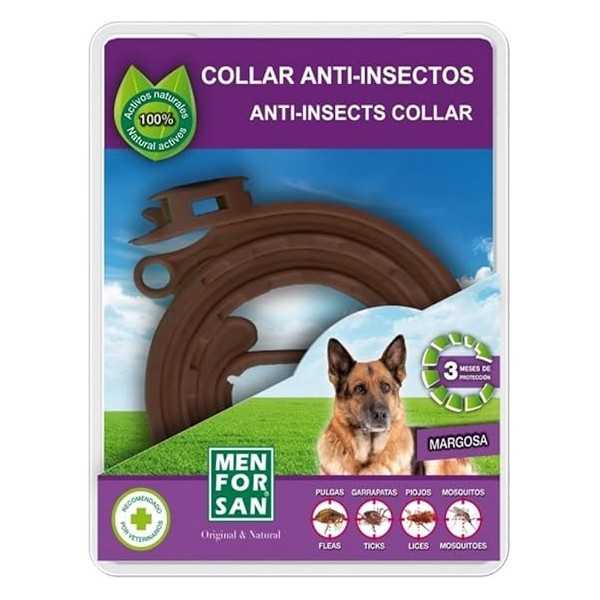 MENFORSAN COLLAR INSECTOS PERROS MEDIAN / GRADES