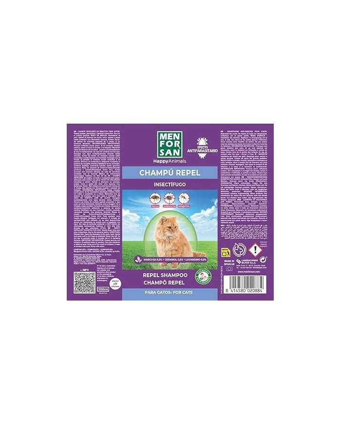 MEFORSAN CHAMPU INSECTOS GATOS 300 ML