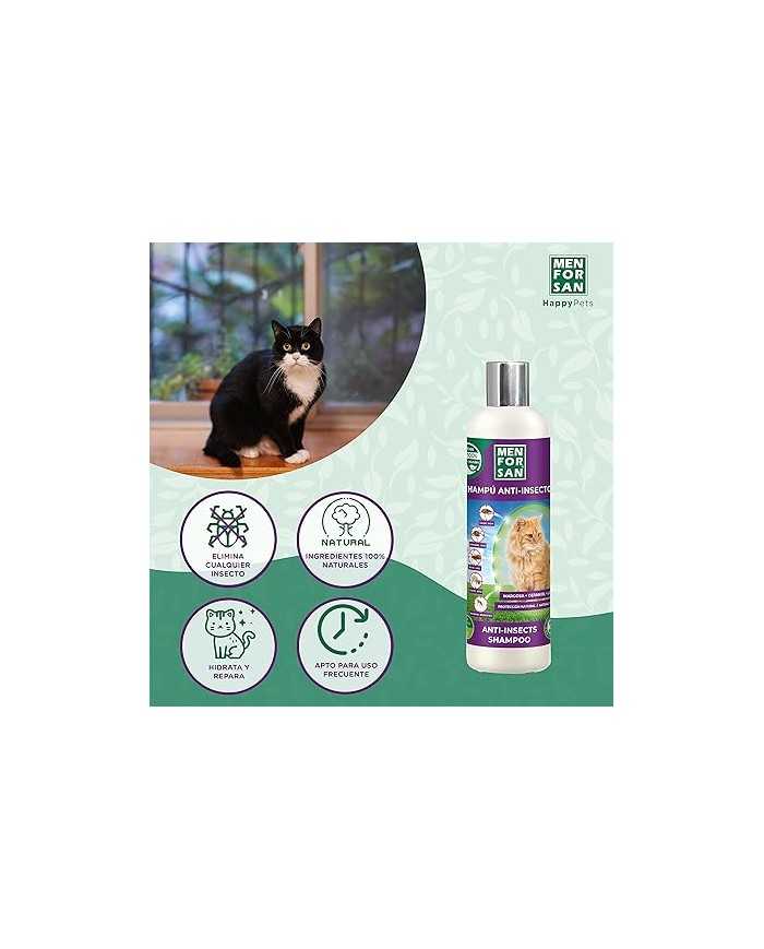 MEFORSAN CHAMPU INSECTOS GATOS 300 ML