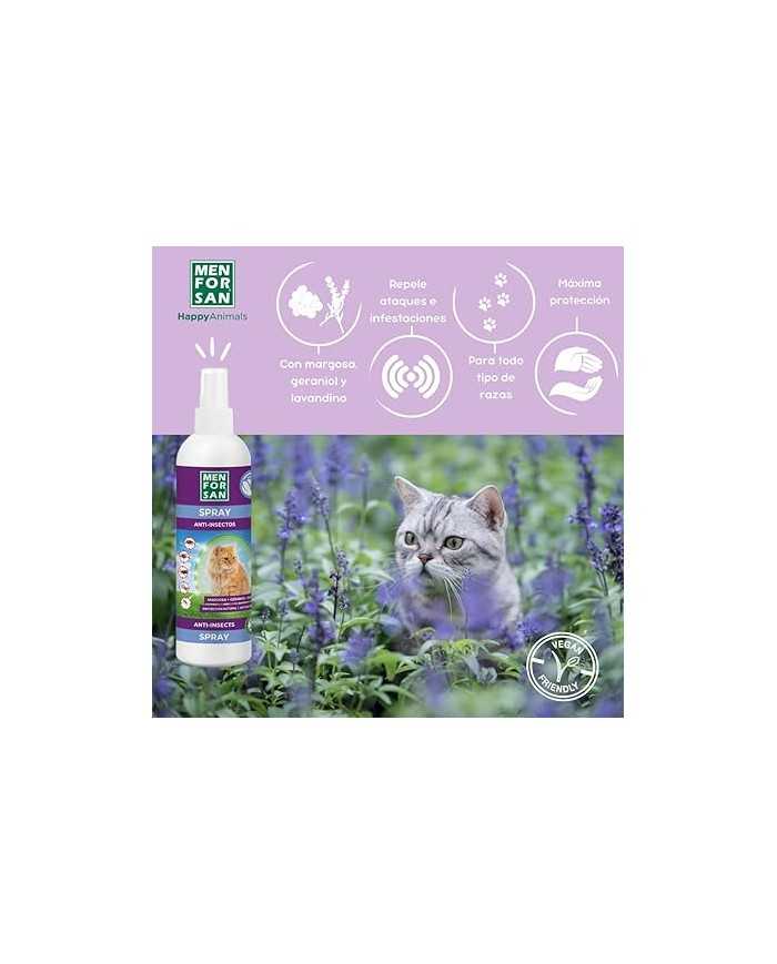 MENFORSAN SPRAY ANTI-INSECTOS GATOS 250ML
