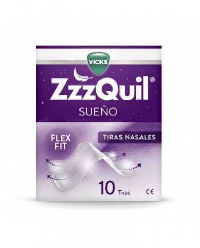 ZZZQUIL SUEÑO 10 TIRAS NASALES