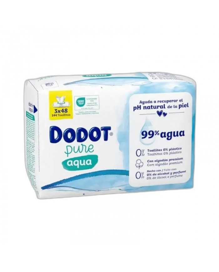 DODOT AQUA PURE TOALLITAS HUMEDAS PARA BEBES 3 E