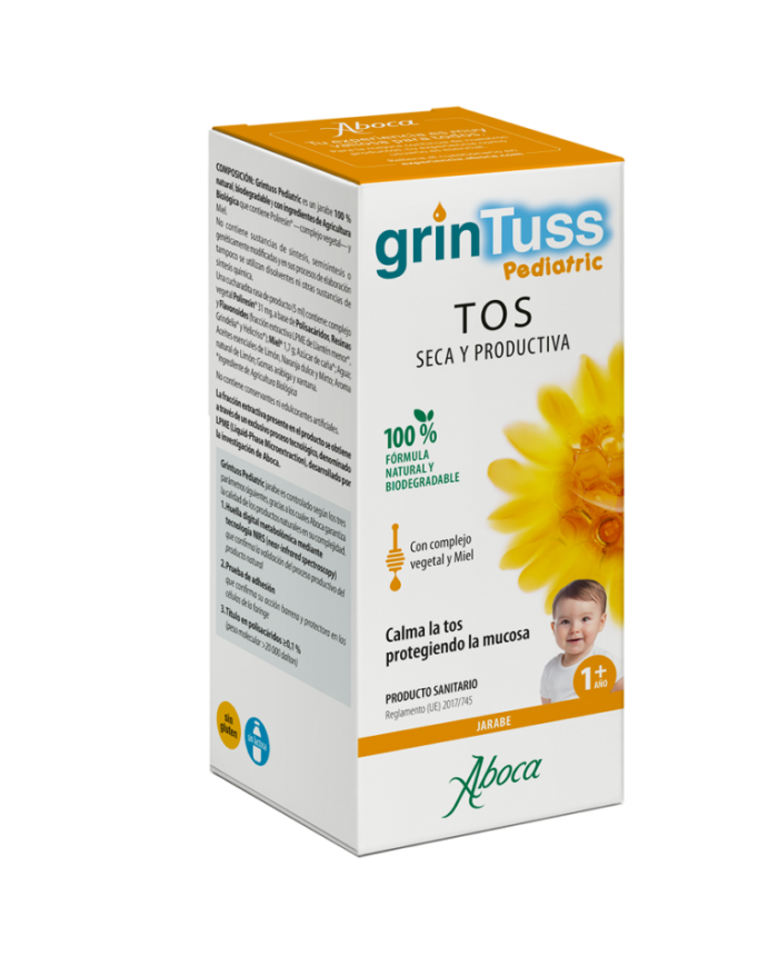 ABOCA GRINTUSS JARABE POLIRESIN PEDIATRIC 180 ML