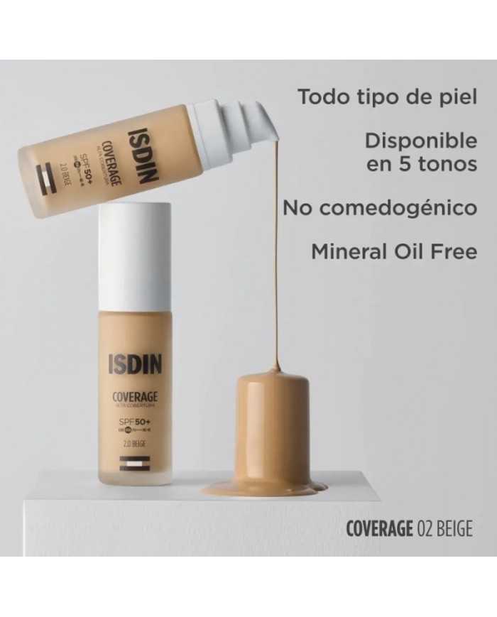 ISDIN COVERAGE BEIG SPF 50+ 30 G ISDIN COVERAGE BEIG SPF 50+ 30 G