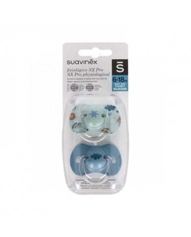 SUAVINEX CHUPETE FISIOLOGICO (6-18M) SILIC 2 UD