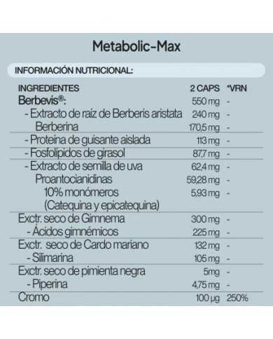 IVB METABOLIC-MAX 60 CAPSULAS