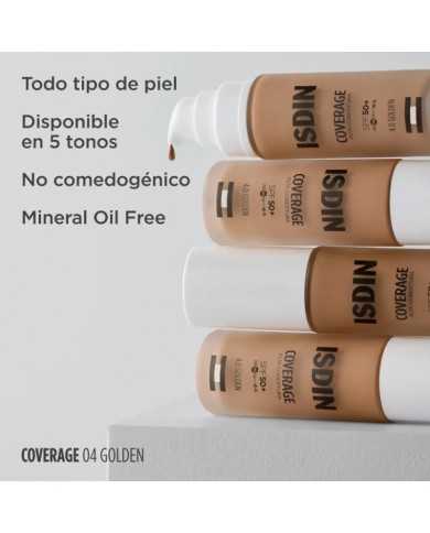 ISDIN COVERAGE GOLDEN SPF 50+ 30 G