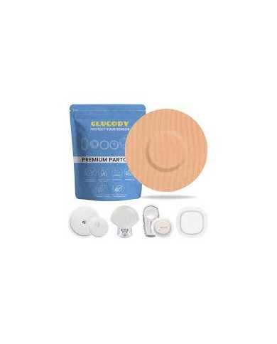 PARCHES PROTECTORES GLUCODY SENSOR MARRON 10 U
