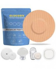 PARCHES PROTECTORES GLUCODY SENSOR MARRON 10 U