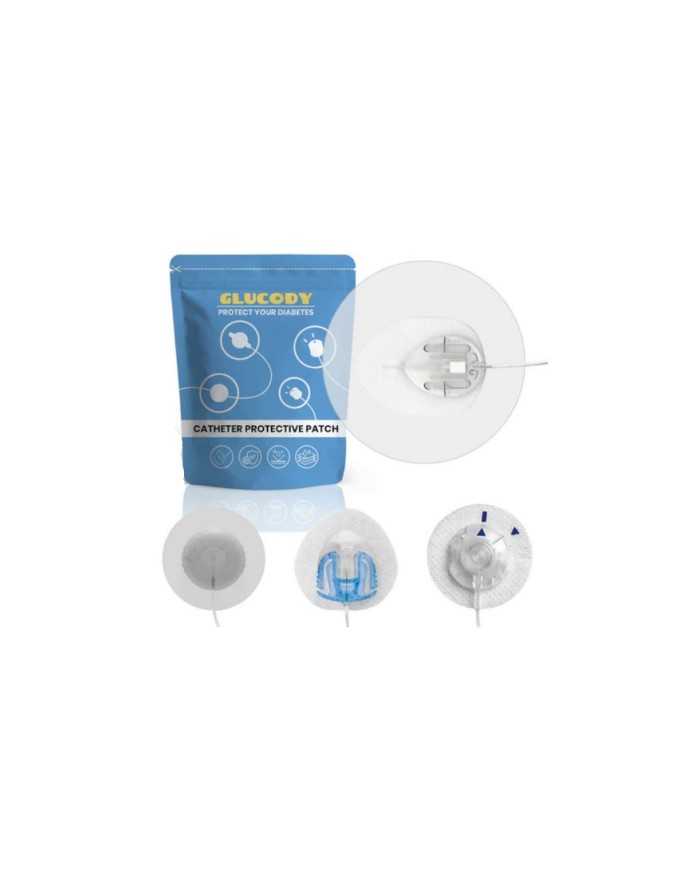 PARCHES PROTECTORES GLUCODY SENSOR TRANSP 10 U