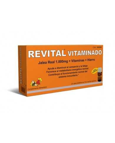 REVITAL VITAMINADO FTE AMP BEBIBLE 20 VIALES REVITAL VITAMINADO FTE AMP BEBIBLE 20 VIALES