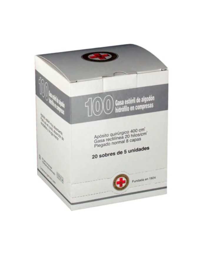 GRAN CRUZ GASA ESTERIL ALGODON COMPRESAS 100 U GRAN CRUZ GASA ESTERIL ALGODON COMPRESAS 100 U