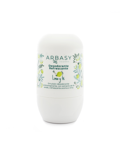 ARBASY DESODORANTE LIMA Y TE 75 ML
