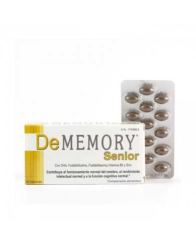 DE MEMORY SENIOR 30 CAPSULAS