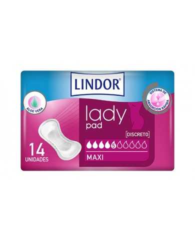 LINDOR LADY MAXI 5 GOTAS 14 UNIDADES