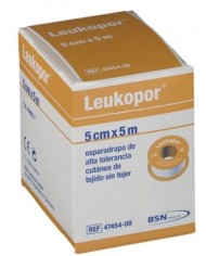 ESPARADRAPO PAPEL LEUKOPOR 5 X 5 CM.