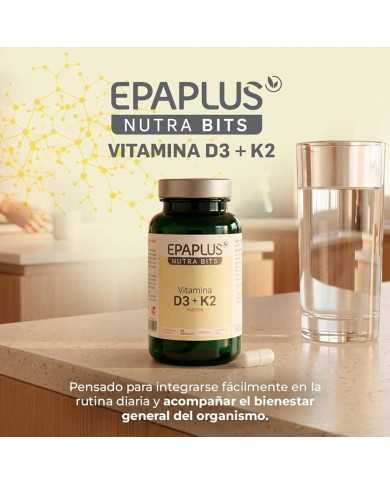 EPAPLUS NUTRABITS VITAMINA D3 + VITAMINA K2 90 C EPAPLUS NUTRABITS VITAMINA D3 + VITAMINA K2 90 C