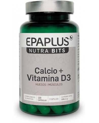 EPAPLUS NUTRABITS CALCIO + VITAMINA D3 120 CAPSU EPAPLUS NUTRABITS CALCIO + VITAMINA D3 120 CAPSU