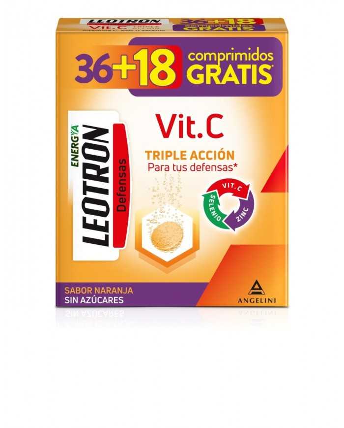 LEOTRON VIT C 36+18 COMPRIMIDOS EFERVESCENTES