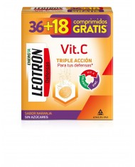 LEOTRON VIT C 36+18 COMPRIMIDOS EFERVESCENTES