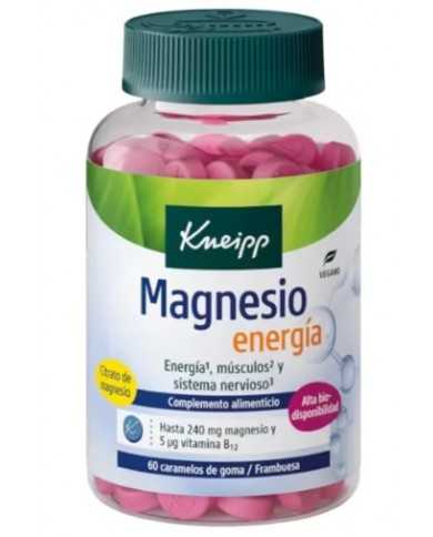 KNEIPP MAGNESIO ENERGIA 60 CARAMELOS DE GOMA SAB