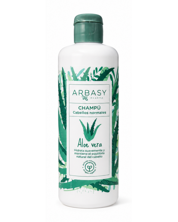 ARBASY CHAMPU ALOE VERA USO FRECUENTE 300 ML